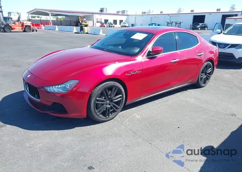 2017 Maserati Ghibli z USA, uszkodzony, nr VIN ZAM57XSA6H1215478